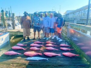 red snapper fishing trip galveston