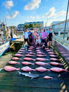 red snapper fishing trip galveston